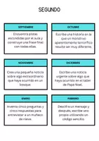 Vista previa - Juegos / Gamificación - Pack Retos mensuales de Lengua y Matemáticas - página 2