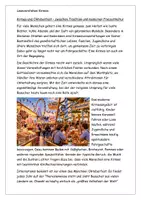 Vorschau - Arbeitsblätter - DaF – Kirmes und Oktoberfest Lesetext Aufgaben Lösung B1 B2 - Seite 1