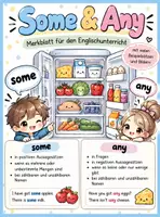 Vorschau - Merkblätter - Merkblatt: Some & any - Deckblatt