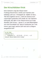 Vorschau - Spiele - Knobelaufgaben für Vertretungsstunden Mathematik (Frühling) - Deckblatt