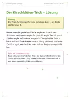 Vorschau - Spiele - Knobelaufgaben für Vertretungsstunden Mathematik (Frühling) - Seite 1