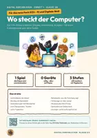 Vorschau - Arbeitsblätter - EVA-Prinzip Informatik Klasse 5 6 | Arbeitsheft 17 Seiten mit Lösungen | Computer im Alltag, Automatenspiel | KiDi – Digital durchblicken 1 - Deckblatt