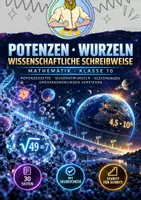 Vorschau - Arbeitsblätter - Potenzen & Wurzeln | Klasse 10 Arbeitsheft - Deckblatt