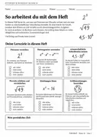 Vorschau - Arbeitsblätter - Potenzen & Wurzeln | Klasse 10 Arbeitsheft - Seite 1
