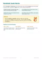 Vorschau - Arbeitsblätter - Sankt Martin Klasse 1 und 2 – Geschichte, Teilen und Helfen, Laternenfest: Ethik differenziert mit Lösungen - Seite 3