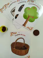 Aperçu - Apprentissages en autonomie - Fichier de plasticine automne boules et colombins - Page de couverture