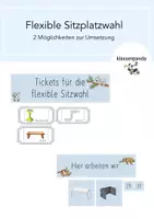 Vorschau - Anderer Materialtyp - Freie Sitzplatzwahl (Ticket- und Zahlensystem) - Deckblatt