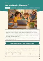 Vorschau - Arbeitsblätter - Prompts formulieren KI Informatik Klasse 5 6 | Arbeitsheft 17 Seiten mit Lösungen | Chatbot-Spiel, Datenschutz | KiDi – Digital durchblicken 11 - Seite 3