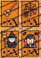 Aperçu - Jeux - Cartes les syllabes d'Halloween - Page de couverture