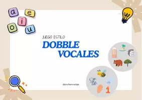 Vista previa - Juegos / Gamificación - El juego de las vocales - Portada