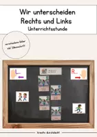 Vorschau - Poster - Verkerserziehung / Links und Rechts - Deckblatt