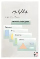 Vorschau - Poster - Merkplakate zu geometrischen Figuren - Deckblatt