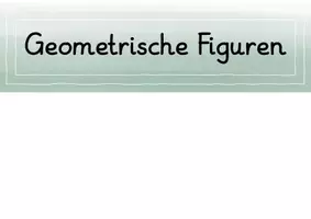 Vorschau - Poster - Merkplakate zu geometrischen Figuren - Seite 1