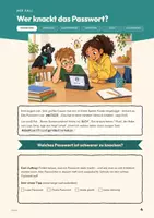 Vorschau - Arbeitsblätter - Sichere Passwörter Informatik Klasse 5 6 | Arbeitsheft 17 Seiten mit Lösungen | Passphrase, Zwei-Faktor | KiDi – Digital durchblicken 21 - Seite 3