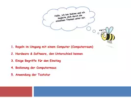 Vorschau - Unterrichtsreihen - Kleine Computerschule Station 1 "Anfänger" PowerPoint & Begleitheft - Seite 3