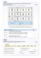 Vorschau - Unterrichtsreihen - London | Arbeitsheft + 2 Klassenarbeiten + Spiele | Sehenswürdigkeiten, Tube, Wegbeschreibung | Englisch Klasse 5–7 | mit Lösungen - Seite 3
