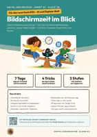 Vorschau - Arbeitsblätter - Sicherheit im Internet Klasse 5 6 | 5 Arbeitshefte mit Lösungen | Passwörter, Datenschutz, Cybermobbing | KiDi – Digital durchblicken Paket 5 - Seite 1