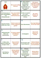 Vorschau - Arbeitsblätter - Nikolaus | Quiz | Rätsel | Spiel | Unterrichtsmaterial | Klasse 5-8 | mit Lösungen - Seite 1