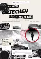 Vorschau - Unterrichtsreihen - Die alten Griechen – Lernheft Geschichte Klasse 6 mit Lehrerheft und Lösungen | Geschichtsträchtig - Deckblatt