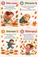 Vorschau - Stationenlernen - 🍂 Herbst in Bewegung! Bewegungskarten für die Grundschule 🍂 - Seite 3