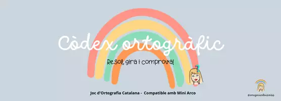 Vista previa - Juegos / Gamificación - CÒDEX ORTOGRÀFIC Joc d'Autocorrecció Manipulativa (Tipus Mini Arco) - página 1