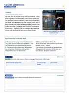 Vorschau - Unterrichtsreihen - Present Perfect Progressive and Past Perfect | Arbeitsheft + 2 Klassenarbeiten | have been -ing, had + 3. Form, Zeitleisten | Englisch Klasse 8 | mit Lösungen - Seite 2