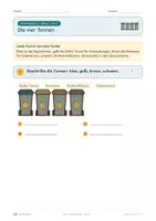 Vorschau - Unterrichtsreihen - Müll und Recycling · Klasse 2 · Übungspack · luftige Fassung (mehr Platz zum Schreiben) - Seite 3