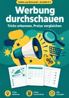 Vorschau - Spiele - Werbung durchschauen, Komplettpaket Deutsch, Klasse 6-8 - Seite 1
