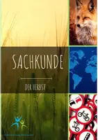 Vorschau - Arbeitsblätter - Alles rund um den Herbst - mit Lösung - Deckblatt