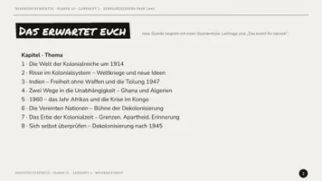 Vorschau - Unterrichtsreihen - Dekolonisierung nach 1945 – Foliensatz Geschichte Klasse 10 (PPTX + PDF, 139 Folien) | Geschichtsträchtig - Seite 2
