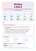Vorschau - Unterrichtsreihen - Writing a Story | Arbeitsheft + 2 Klassenarbeiten | Aufbau, Spannung, Bildergeschichte, Musterstorys | Englisch Klasse 6–8 | mit Lösungen - Seite 2