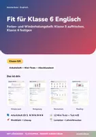 Vorschau - Unterrichtsreihen - Englisch Klasse 6 komplett | Grammatik, Writing, Reading Trainer, The UK, Ferienheft | 12 Arbeitshefte + Klassenarbeiten | mit Lösungen - Seite 1