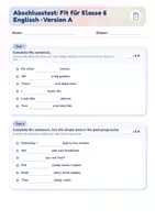 Vorschau - Unterrichtsreihen - Englisch Klasse 6 komplett | Grammatik, Writing, Reading Trainer, The UK, Ferienheft | 12 Arbeitshefte + Klassenarbeiten | mit Lösungen - Seite 2