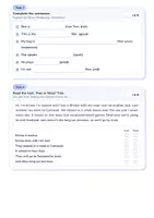 Vorschau - Unterrichtsreihen - Englisch Klasse 6 komplett | Grammatik, Writing, Reading Trainer, The UK, Ferienheft | 12 Arbeitshefte + Klassenarbeiten | mit Lösungen - Seite 3