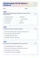 Vorschau - Unterrichtsreihen - Englisch Klasse 7 komplett | Grammatik, Writing, Reading Trainer, Ireland, USA, Ferienheft | 10 Arbeitshefte + Klassenarbeiten | mit Lösungen - Seite 2