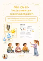 Vorschau - Anderer Materialtyp - Orff-Instrumente ausprobieren und gemeinsam musizieren - Deckblatt