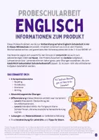 Vorschau - Arbeitsblätter - 1.Englisch Probeschularbeit – 4. Klasse Mittelschule & AHS - Seite 1