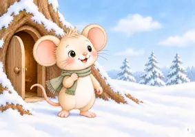 Vorschau - Bildkarten - ❄️Kamishibai & Klanggeschichte mit Mia Maus – Ein warmes Zuhause | Kindergarten, 2–6 Jahre - Seite 2