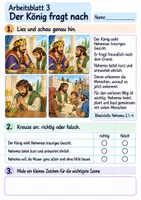 Vorschau - Arbeitsblätter - Nehemia baut gemeinsam | Religion Klasse 2 Arbeitsblätter | Evangelische Religionslehre | 10 Arbeitsblätter als PDF - Seite 3