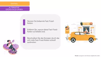 Vorschau - Stundenentwürfe - Alternative Gründungsformen - Komplett vorbereitete Stunde - BWL - Seite 2