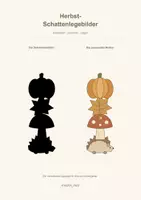 Vorschau - Spiele - Herbst Schattenlegebilder - Deckblatt