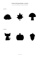 Vorschau - Spiele - Herbst Schattenlegebilder - Seite 1