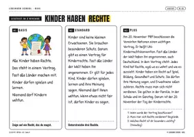 Vorschau - Arbeitsblätter - Kinderrechte Grundschule – 24 Alltagssituationen für Klassenrat & Sachunterricht - Seite 1