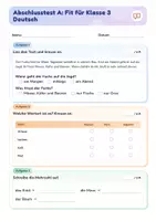 Vorschau - Arbeitsblätter - Deutsch Klasse 3 Jahrespaket | Rechtschreibung, Wortarten, Satzglieder & Proben | Lernwerkstätten + Lernzielkontrollen Grundschule | mit Lösungen - Seite 2