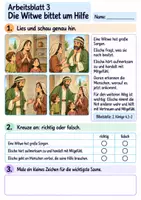 Vorschau - Arbeitsblätter - Elischa hilft Menschen | Religion Klasse 2 Arbeitsblätter | Evangelische Religionslehre | 10 Arbeitsblätter als PDF - Seite 3