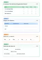 Vorschau - Arbeitsblätter - Deutsch Klasse 4 Jahrespaket | Grammatik, Erlebniserzählung, Brief, Sachtexte & Proben | Lernwerkstätten + Lernzielkontrollen Grundschule | mit Lösungen - Seite 3