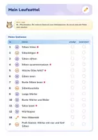 Vorschau - Arbeitsblätter - Silben schwingen und Silben lesen | Lernwerkstatt + Lernzielkontrolle | Silbenbögen, Bunte Silben lesen, Silbenkarten | Deutsch Klasse 1/2 | mit Lösungen - Seite 2