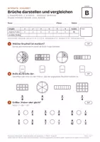 Vorschau - Klassenarbeiten - Schularbeit Brüche 1. Klasse · 5 Gruppen - Seite 3