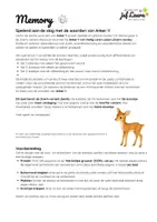 Voorbeeld - Memory - Anker 1 - Zoem - Pagina 1
