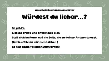 Vorschau - Spiele - Meinungsbarometer „Würdest du lieber …?“ – Bewegungsspiel zur Berufsorientierung - Seite 2